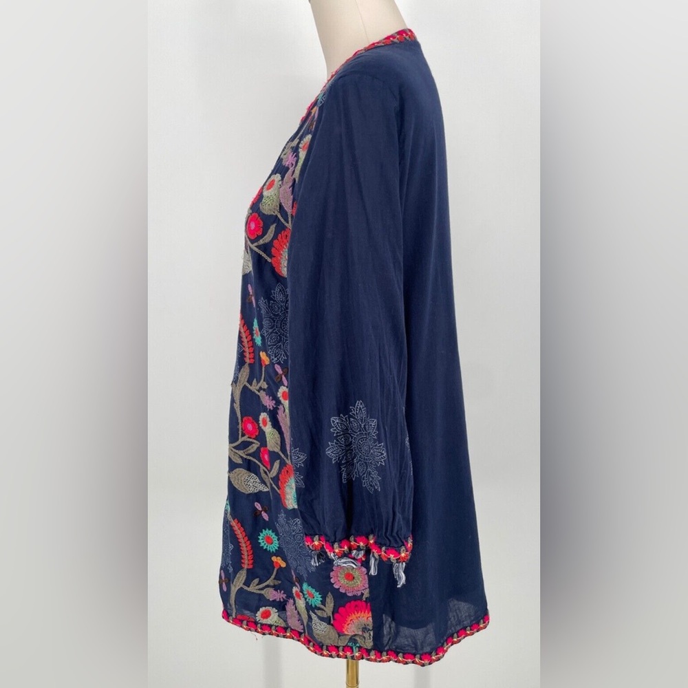 Soft Surroundings Paraiso Tunic Top - Embroidered - Picture 4 of 5